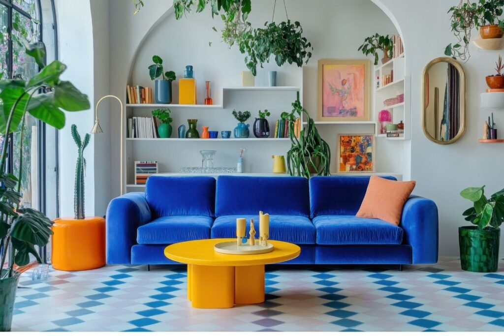 Dekor med naturmotiver i hjemmet